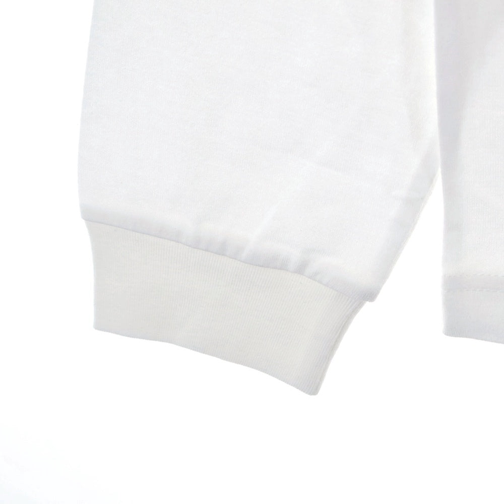 COMME des GARCONS HOMME(コムデギャルソンオム) 23SS AD2022 ポケットロゴTシャツ 長袖クルーネックカットソー ホワイト HK-T010