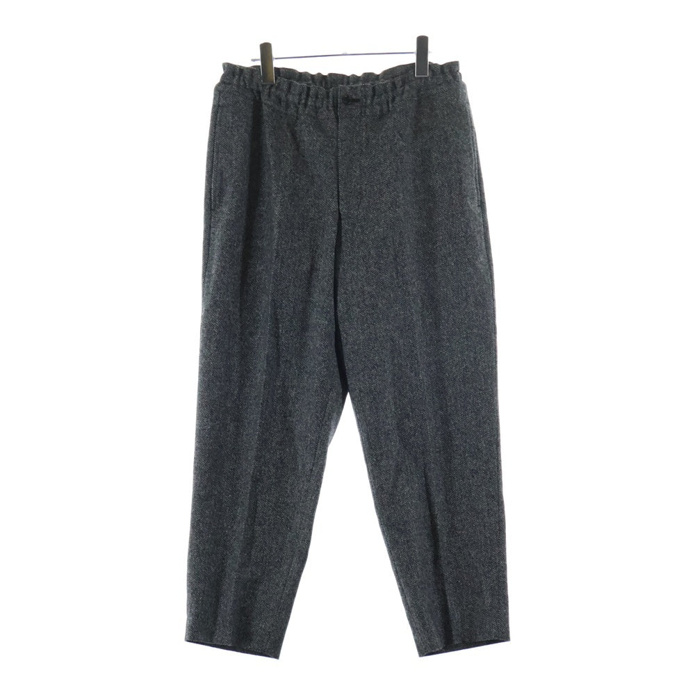 COMME des GARCONS HOMME DEUX(コムデギャルソン オムドゥ) 21AW AD2021 ヘリンボーン ウール イージースラックスパンツ グレー DH-P044