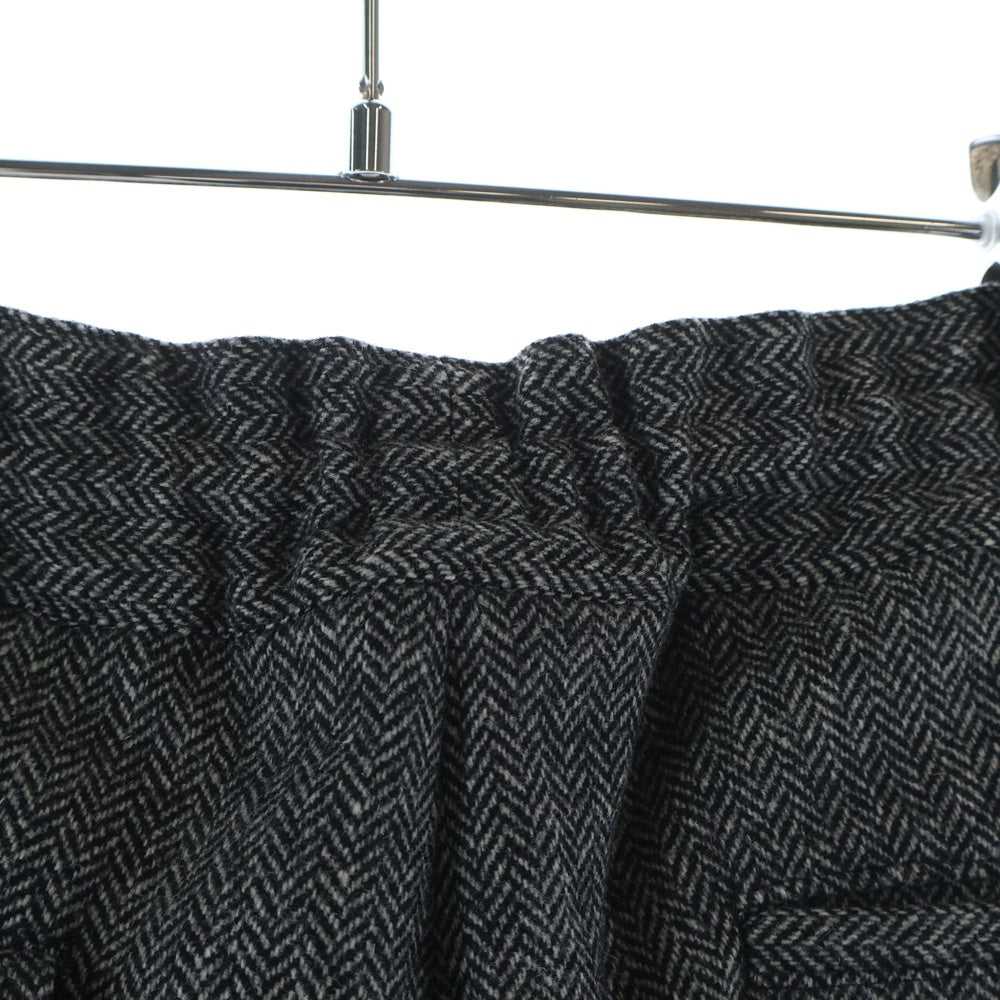 COMME des GARCONS HOMME DEUX(コムデギャルソン オムドゥ) 21AW AD2021 ヘリンボーン ウール イージースラックスパンツ グレー DH-P044
