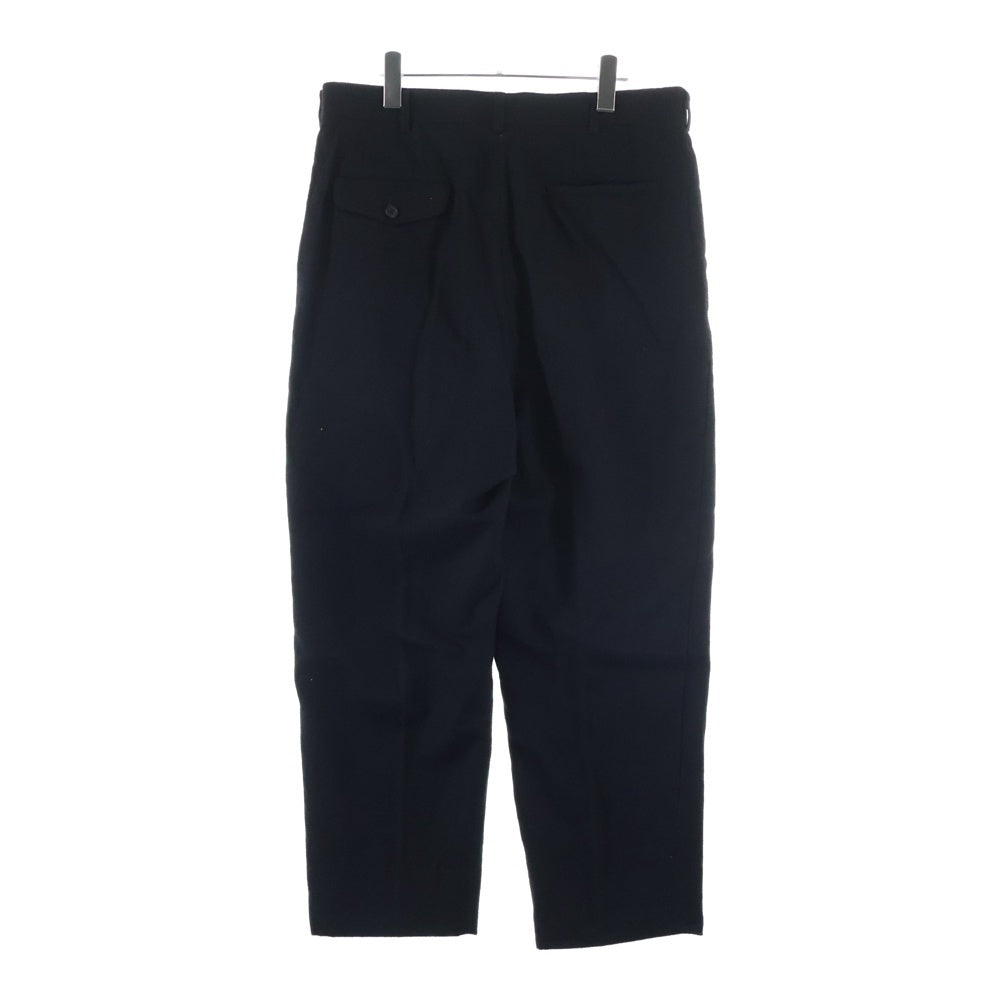 COMME des GARCONS HOMME(コムデギャルソンオム) 22AW AD2022 ウール テーパードスラックスパンツ ブラック HJ-P020