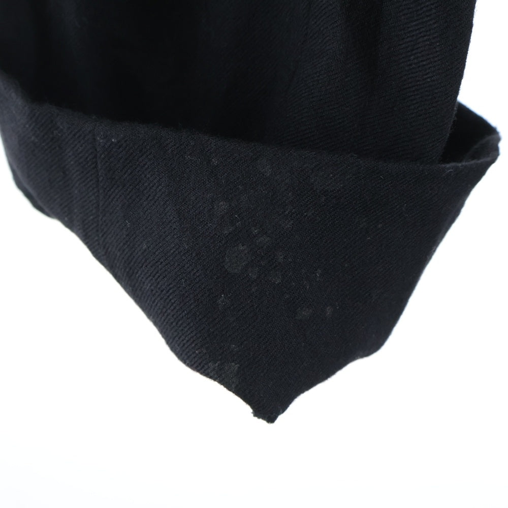 COMME des GARCONS HOMME(コムデギャルソンオム) 22AW AD2022 ウール テーパードスラックスパンツ ブラック HJ-P020