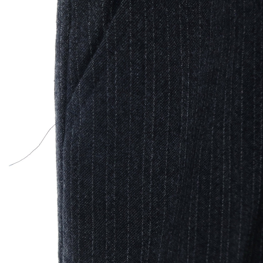 COMME des GARCONS HOMME(コムデギャルソンオム) 18AW AD2018 ウール混 ストライプスラックスパンツ グレー HB-P033