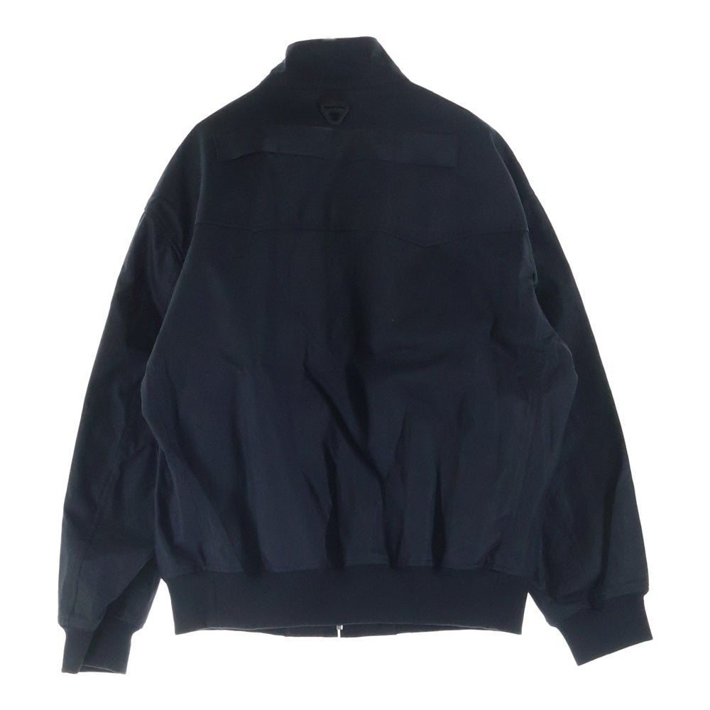 COMME des GARCONS HOMME(コムデギャルソンオム) 25SS AD2024 LINEN POPLIN TRIPLE LAYERS JACKETS リネンポプリン トリプルレイヤー ハリントンジャケット ジップアップブルゾン ブラック HO-J004