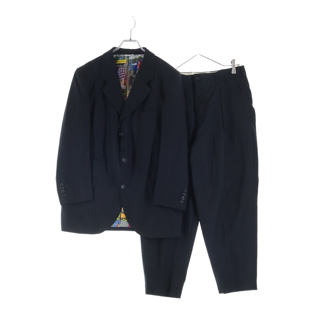 COMME des GARCONS HOMME DEUX(コムデギャルソン オムドゥ) 20SS AD2019 ヘリンボーン柄 セットアップ テーラードジャケット スラックス DE-J041/DE-P043