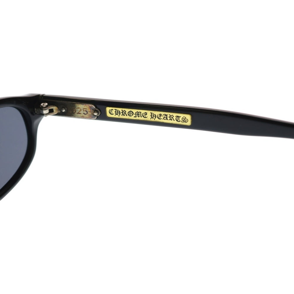 CHROME HEARTS(クロムハーツ) SHADOW CASTER2 シャドウキャスター オーバルシェイプ サングラス アイウェア メガネ ブラック