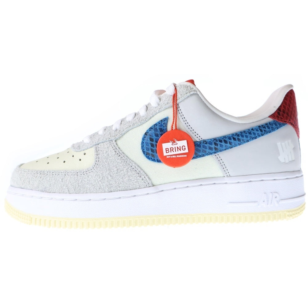 NIKE(ナイキ) ×UNDEFEATED AIR FORCE 1 LOW アンディフィーテッド エアフォース1 ローカットスニーカー ホワイト US7/25cm DM8461-001