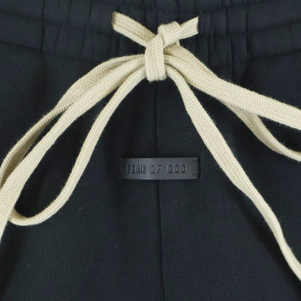 FEAR OF GOD(フィアオブゴッド) SWEATPANT ロゴパッチ イージースウェットジョガーパンツ ブラック