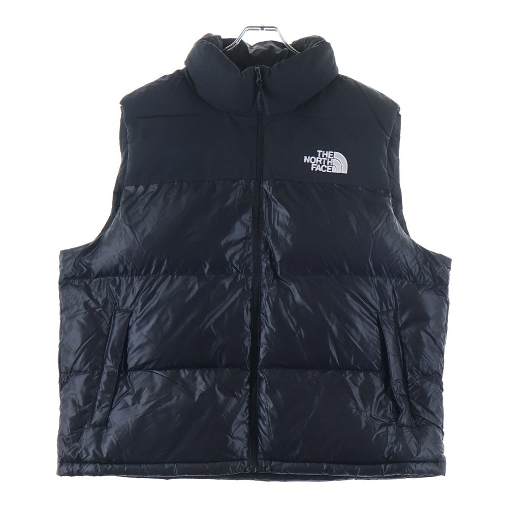 THE NORTH FACE(ザノースフェイス) 25SS NUPTSE ON BALL VEST ヌプシ オンボール ジップアップベスト ブラック NV3NR50A