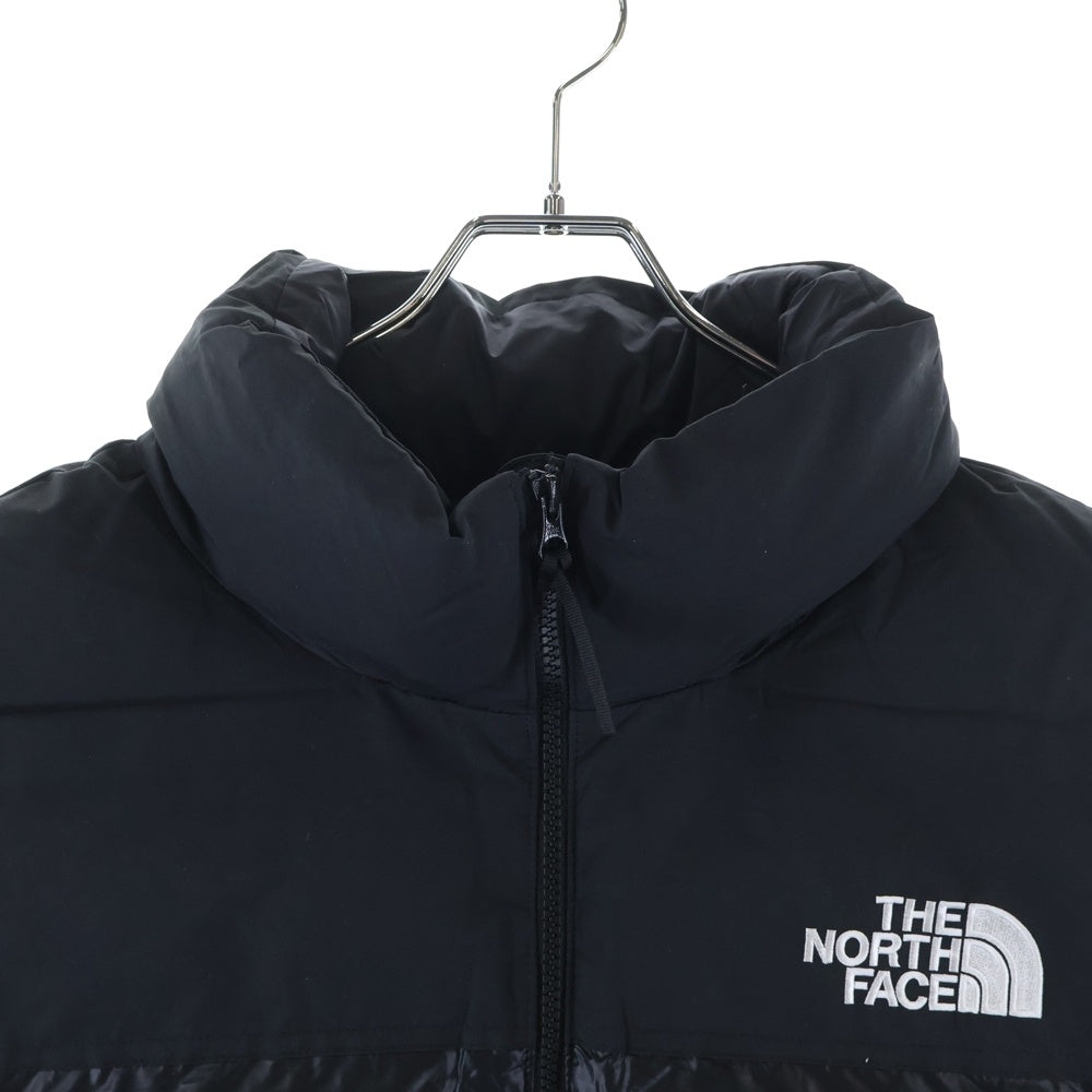 THE NORTH FACE(ザノースフェイス) 25SS NUPTSE ON BALL VEST ヌプシ オンボール ジップアップベスト ブラック NV3NR50A