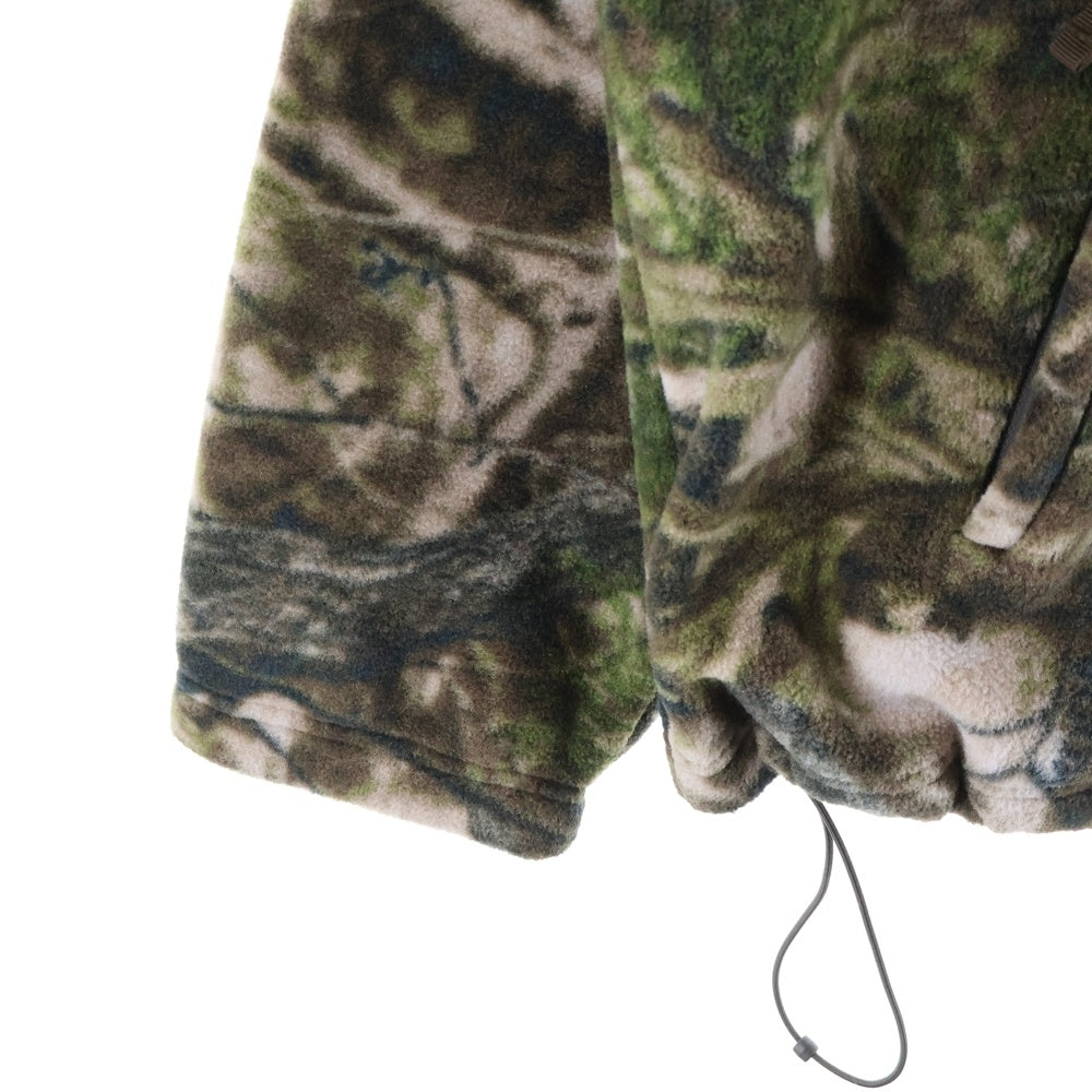 SUPREME(シュプリーム) 25AW Polartec Facemask Half Zip Pullover ポーラテック フェイスマスク ハーフジップ プルオーバー フリースジャケット カーキ