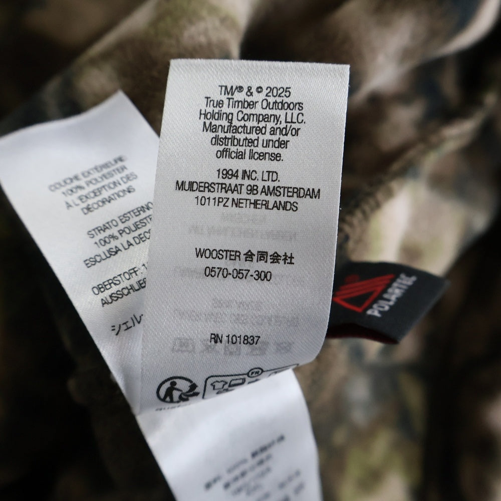 SUPREME(シュプリーム) 25AW Polartec Facemask Half Zip Pullover ポーラテック フェイスマスク ハーフジップ プルオーバー フリースジャケット カーキ
