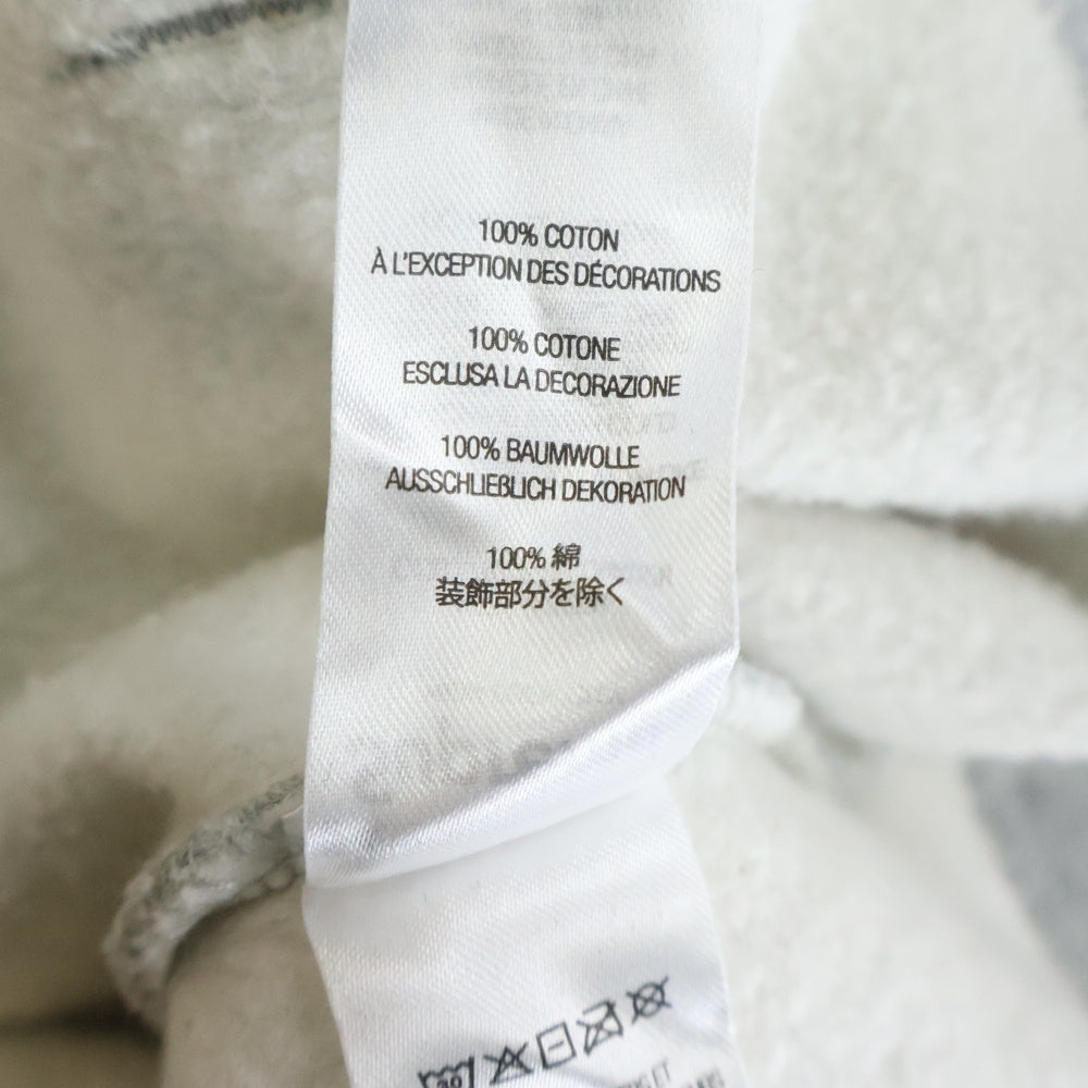 SUPREME(シュプリーム) 21AW Contrast Hooded Sweatshirt ロゴフーデッドスウェットシャツ プルオーバーパーカー グレー/レッド