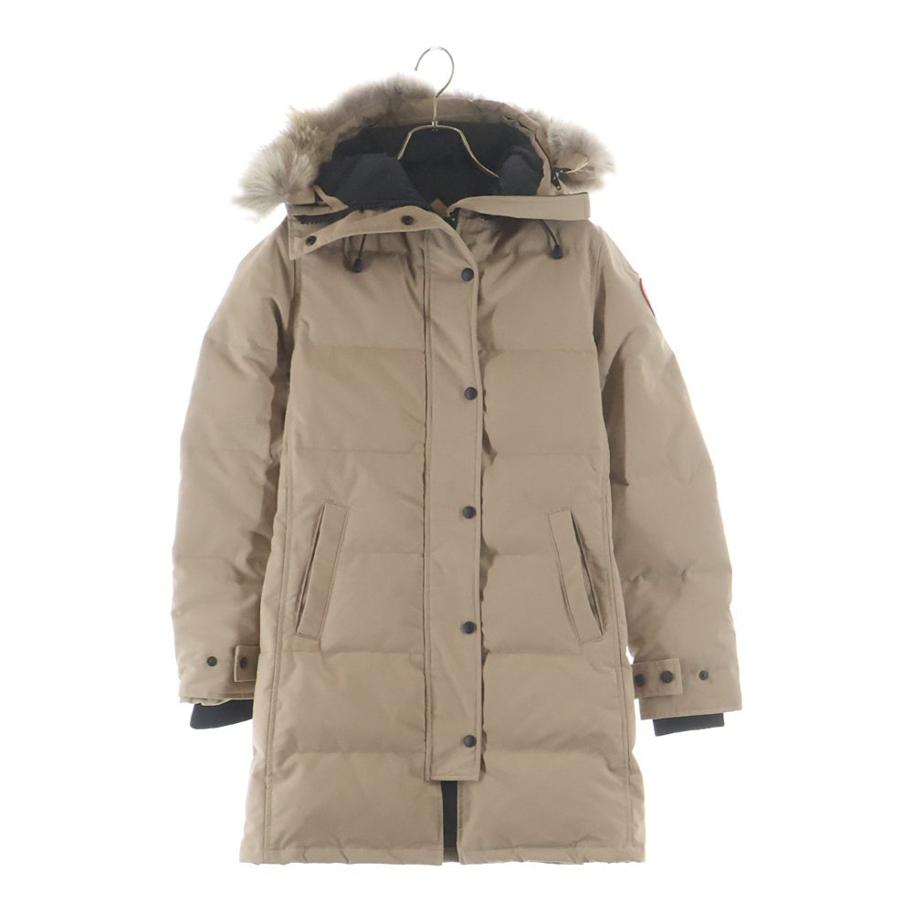CANADA GOOSE(カナダグース) MACKENZIE PARKA マッケンジーパーカ ファーフーデッド ダウンコート ベージュ レディース 2302JL