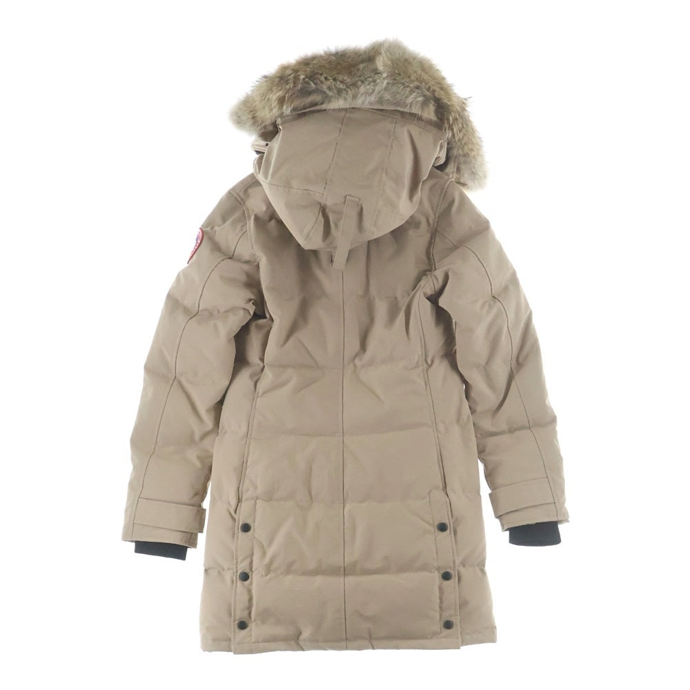 CANADA GOOSE(カナダグース) MACKENZIE PARKA マッケンジーパーカ ファーフーデッド ダウンコート ベージュ レディース 2302JL