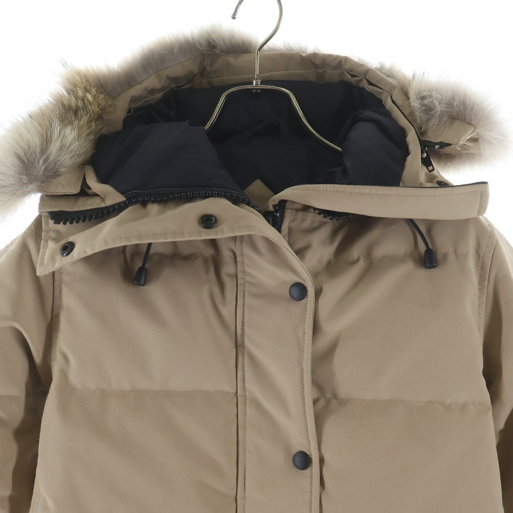 CANADA GOOSE(カナダグース) MACKENZIE PARKA マッケンジーパーカ ファーフーデッド ダウンコート ベージュ レディース 2302JL