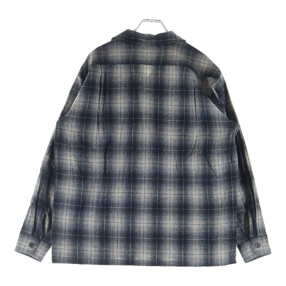 PENDLETON(ペンドルトン) ×GDC Check Shirts ジーディーシー スタッズ フランネルチェック長袖シャツ グレー 5575-2201