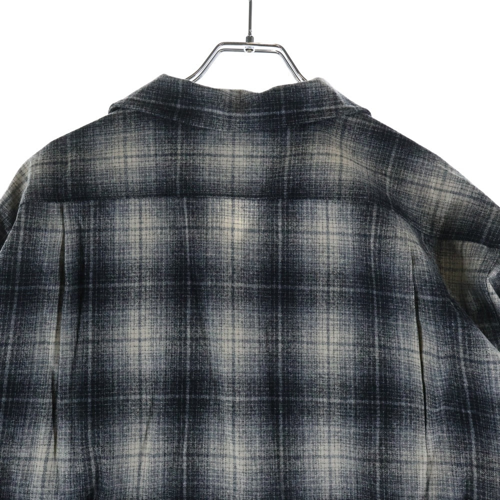 PENDLETON(ペンドルトン) ×GDC Check Shirts ジーディーシー スタッズ フランネルチェック長袖シャツ グレー 5575-2201