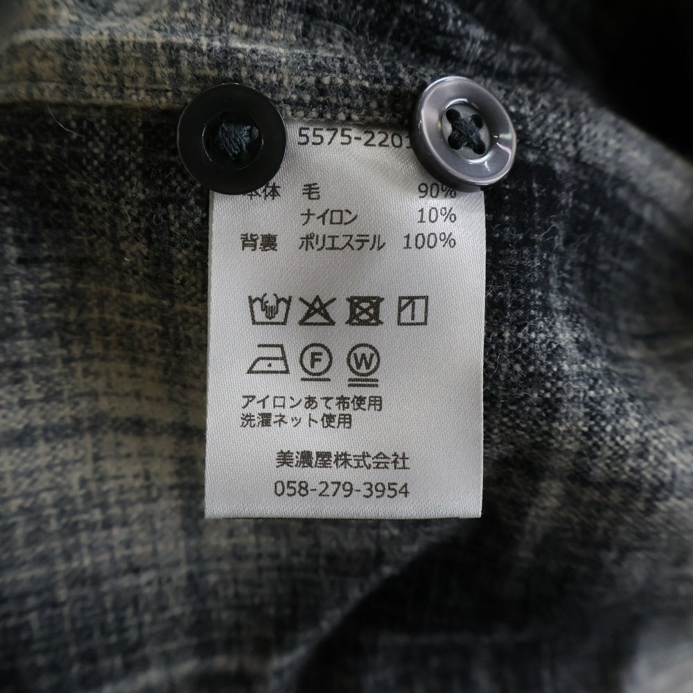 PENDLETON(ペンドルトン) ×GDC Check Shirts ジーディーシー スタッズ フランネルチェック長袖シャツ グレー 5575-2201