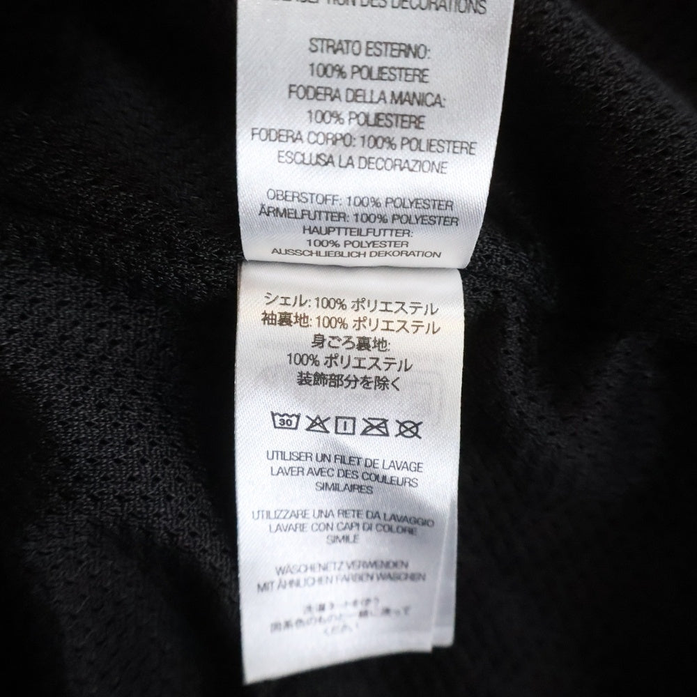 SUPREME(シュプリーム) 25SS Satin Piping Pullover サテン パイピング ロゴエンブロイダリー プルオーバージャケット ブラック