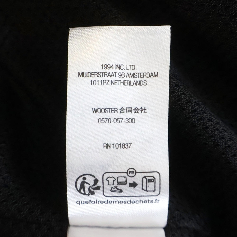 SUPREME(シュプリーム) 25SS Satin Piping Pullover サテン パイピング ロゴエンブロイダリー プルオーバージャケット ブラック