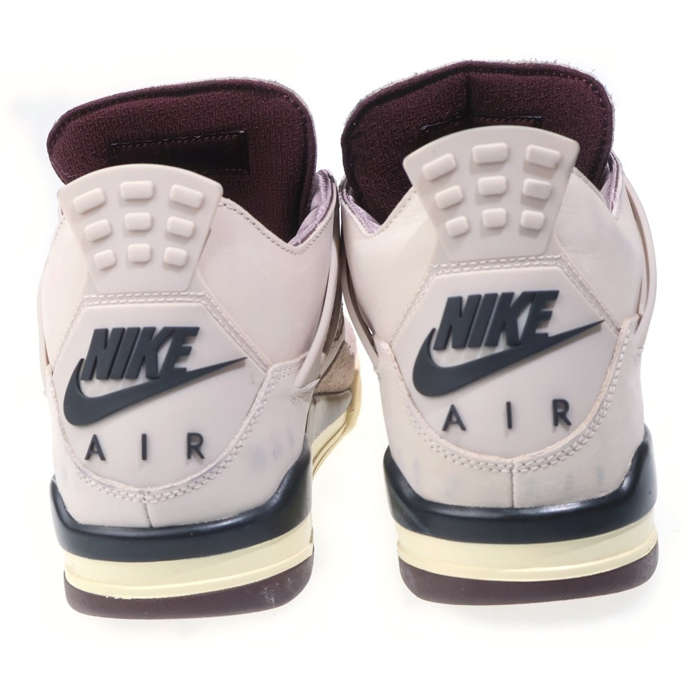 NIKE(ナイキ) ×A MA MANIERE WMNS AIR JORDAN 4 RETRO OG SP FOSSIL STONE アママニエール エアジョーダン レトロ フォッシルストーン ハイカットスニーカー FZ4810-200