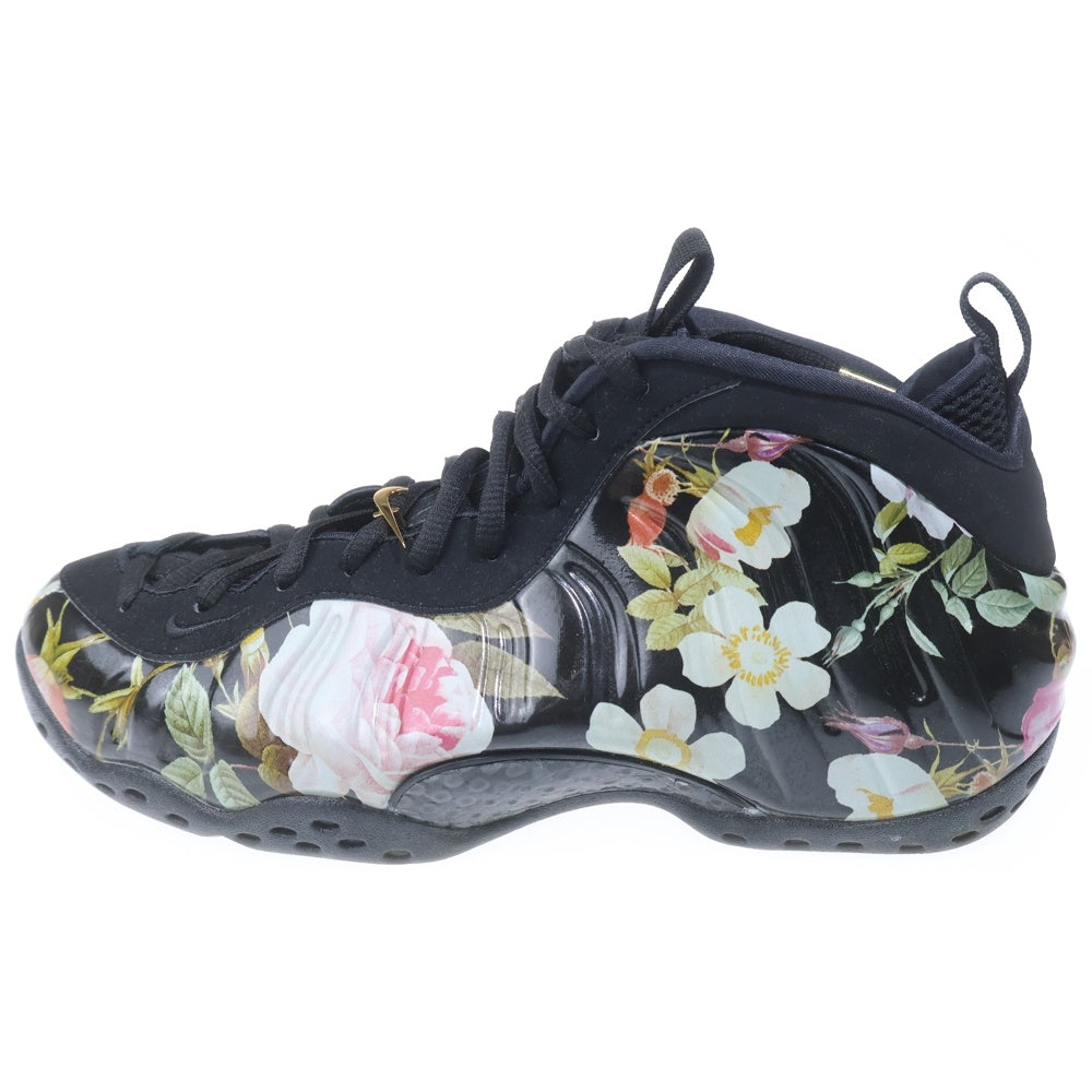 NIKE(ナイキ) AIR FOAMPOSITE ONE FLORAL エアフォーム ポジット フローラル ハイカットスニーカー ブラック US10/28cm 314996-012