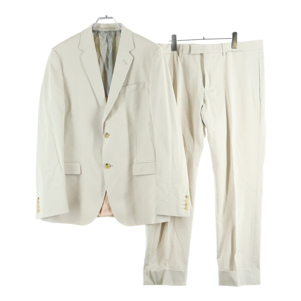GUCCI(グッチ) 2B テーラードジャケット スラックスロングパンツ セットアップスーツ ベージュ 406135 Z418A1902