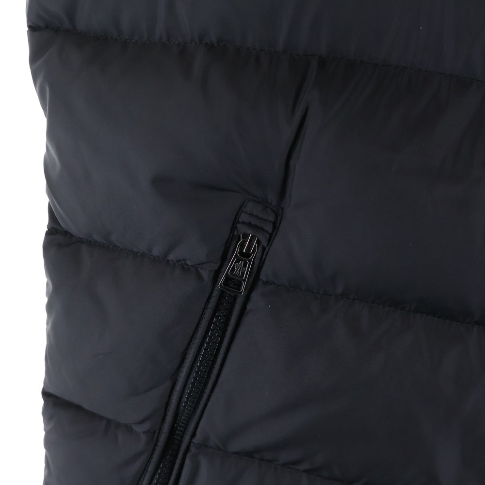 MONCLER(モンクレール) 2015 DUPRES GILET デュプレス ジレ 1Pワッペンデザイン ダウンベスト ブラック A20914337085 54654