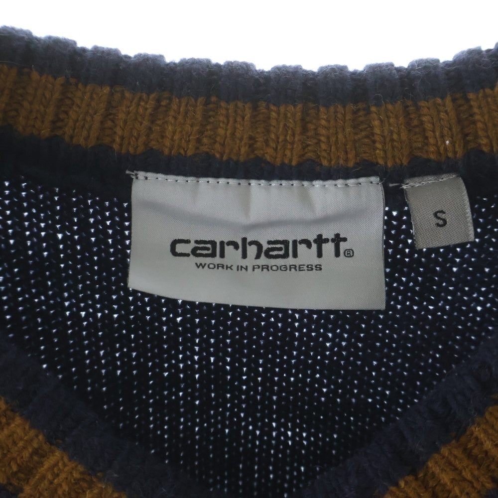 Carhartt WIP(カーハート ダブリューアイピー) STANFORD SWEATER スタンフォード セーター Vネック ニット ネイビー I032281