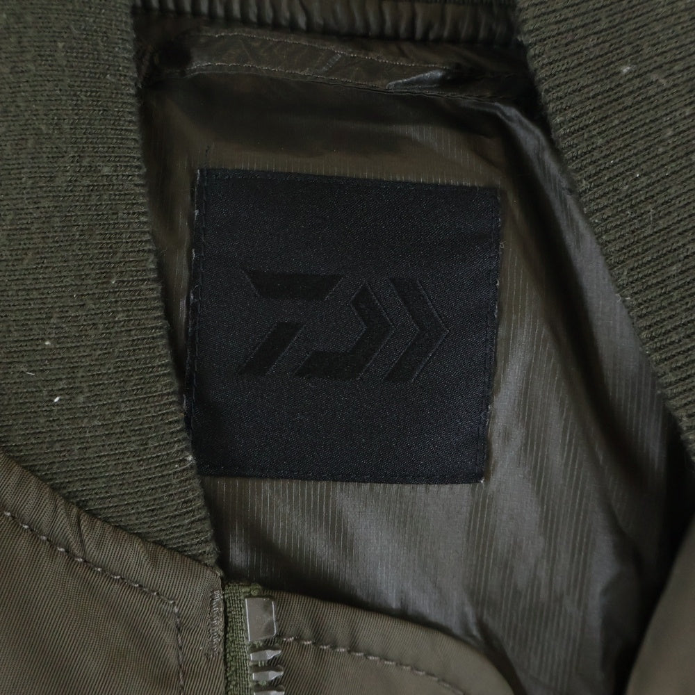 DAIWA PIER39(ダイワ ピアサーティナイン) TECH 2WAY MA-1 DOWN JACKET テック 2Way MA-1 フライト ボンバージャケット ダウンベスト カーキ BW-40025W