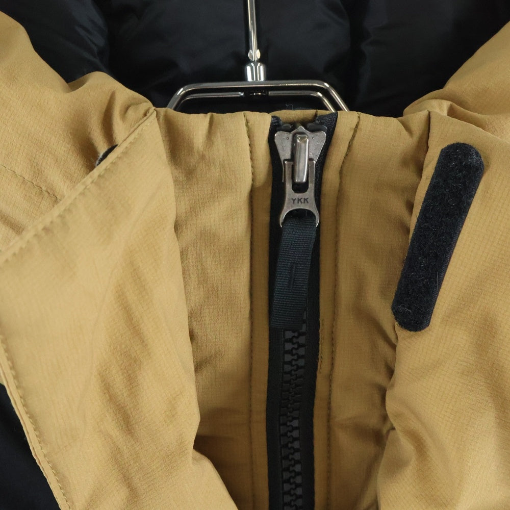 THE NORTH FACE(ザノースフェイス) BALTRO LIGHT JACKET バルトロ ライト フーデッドダウンジャケット ベージュ/ブラック ND91950
