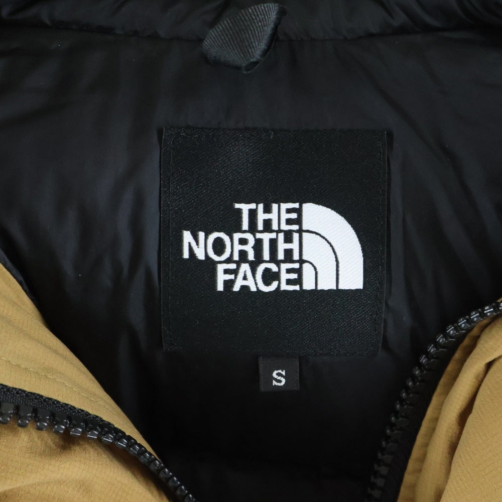 THE NORTH FACE(ザノースフェイス) BALTRO LIGHT JACKET バルトロ ライト フーデッドダウンジャケット ベージュ/ブラック ND91950