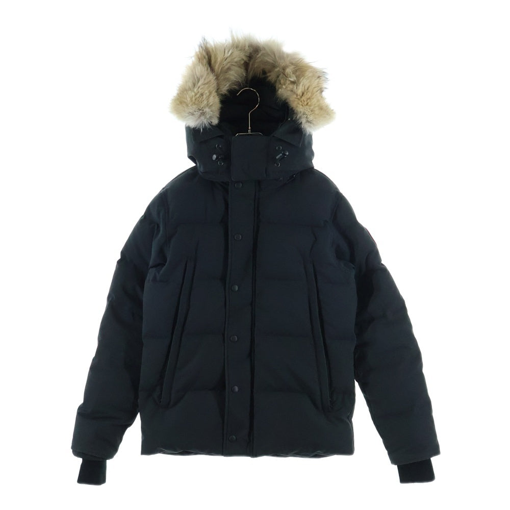 CANADA GOOSE(カナダグース) WYNDHAM PARKA ウィンダム ファーフーデッド ダウンジャケット ブラック 3808MA