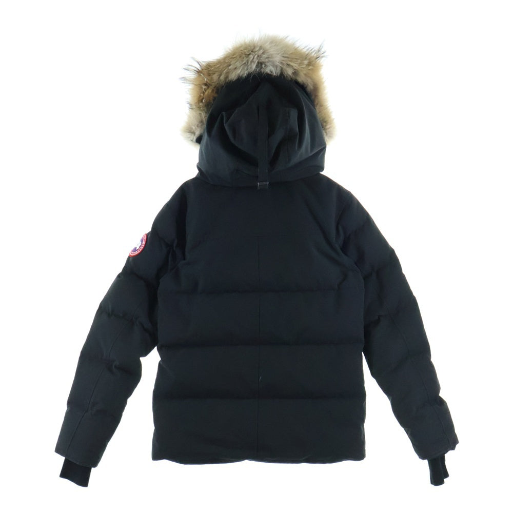 CANADA GOOSE(カナダグース) WYNDHAM PARKA ウィンダム ファーフーデッド ダウンジャケット ブラック 3808MA