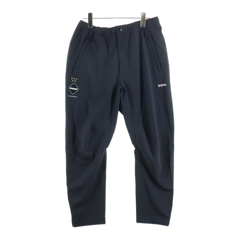 F.C.R.B./F.C.Real Bristol/FCRB(エフシーアールビー/エフシーレアルブリストル) 20SS EASY TAPERED PANTS イージー テーパード ナイロン パンツ ブラック FCRB-200062