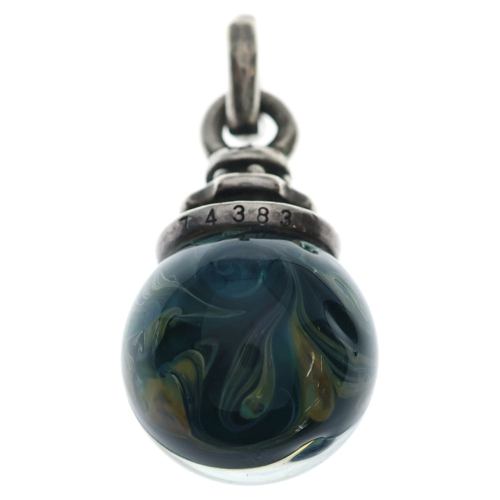 STARLINGEAR(スターリンギア) SKULL MARBLE スカル マーブル ペンダントトップ シルバー 74383