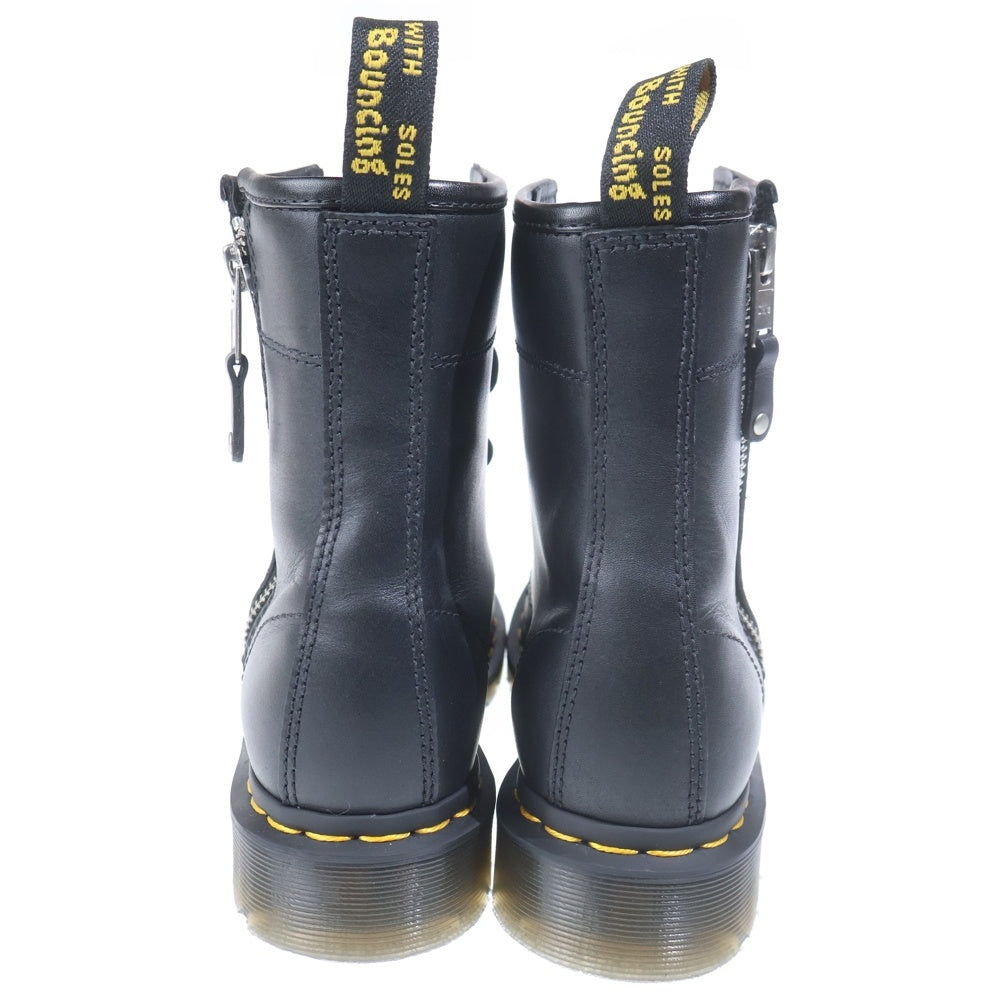 Dr.Martens(ドクターマーチン) 1460 TWIN ZIP 8ホール ツインジップ レザーブーツ レディース ブラック
