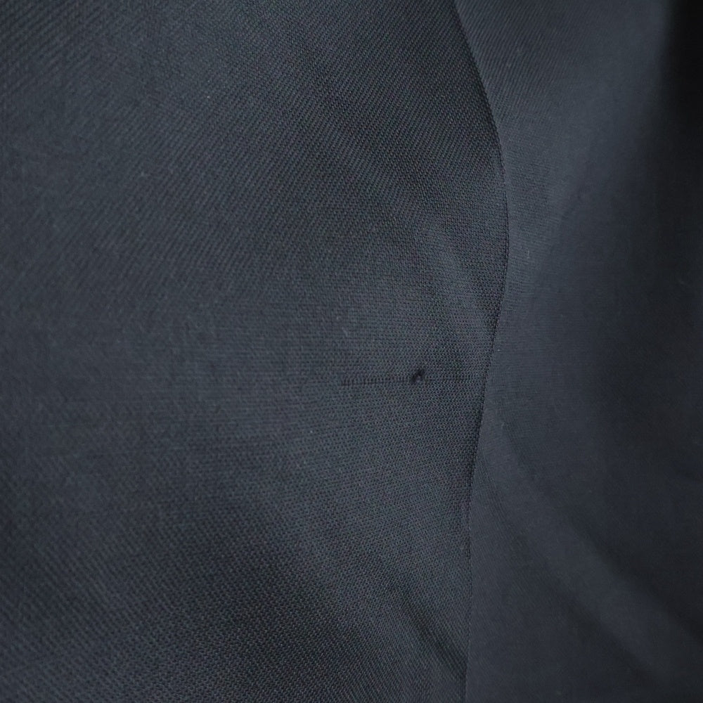 LOEWE(ロエベ) WOOL GABARDINE 2-TUCK WIDE PANTS ウールギャバジン 2タックワイドスラックスパンツ ブラック Q825331X08 レディース