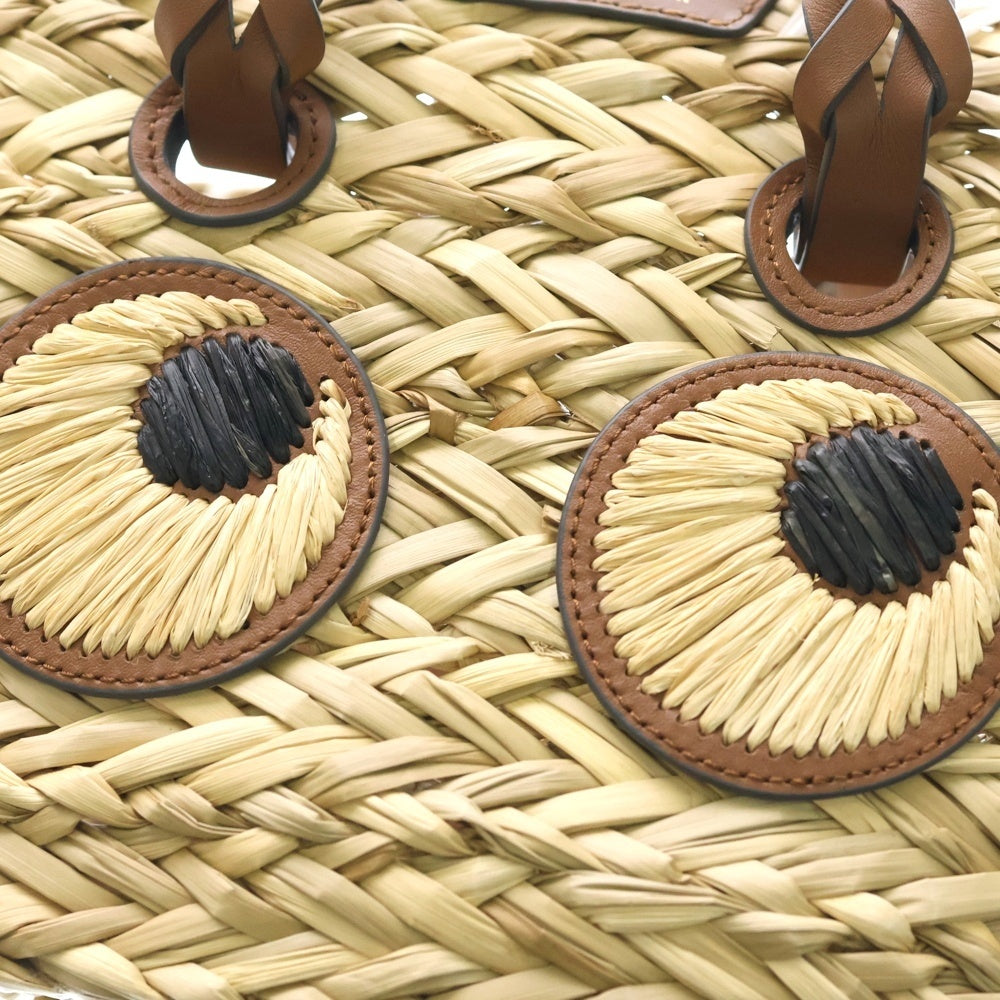 Anya Hindmarch(アニヤハインドマーチ) Small Paper Eyes Basket スモールペーパー アイズ バスケットバッグ ベージュ 5050925155120 レディース