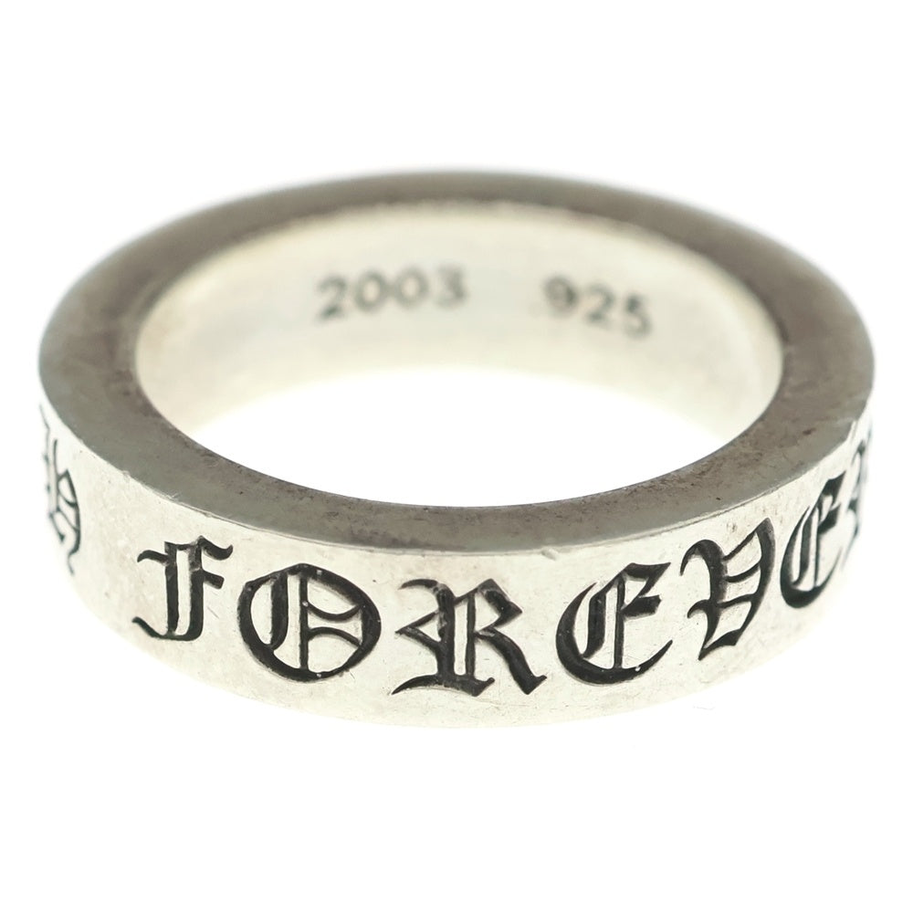 CHROME HEARTS(クロムハーツ) 6mm SPACER FOREVER 6mmスペーサーリング フォーエバーシルバーBCA337