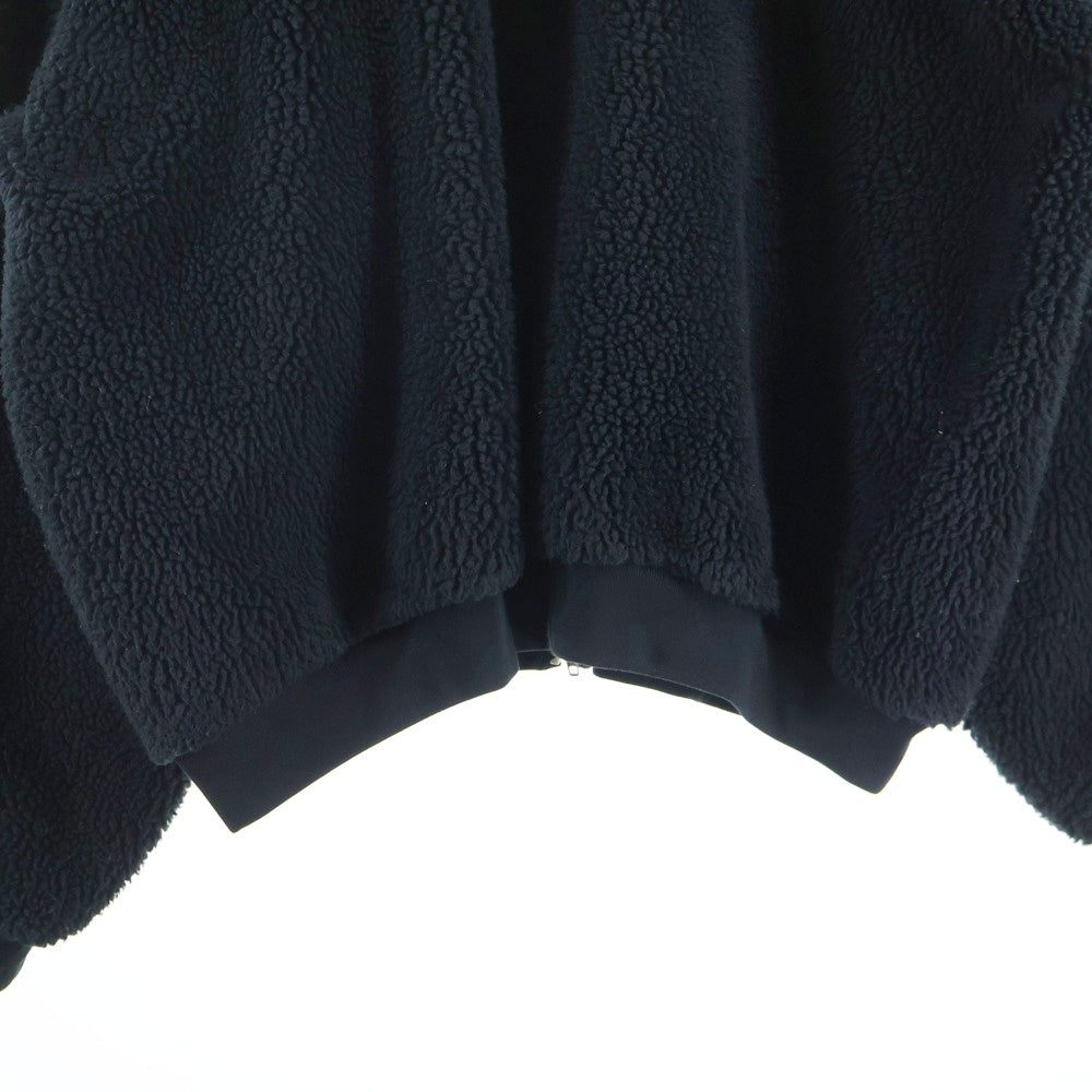 BALENCIAGA(バレンシアガ) 23AW OUTERWEAR ZIP UP HOODIE アウターウェア ジップアップ フーデッド オーバーサイズ パーカー ボアジャケット 768694 TKQ26