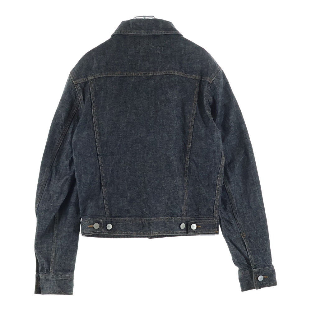 SAINT LAURENT PARIS(サンローランパリ) JEANS YSLボタン デニムジャケット ブラック YG00A093
