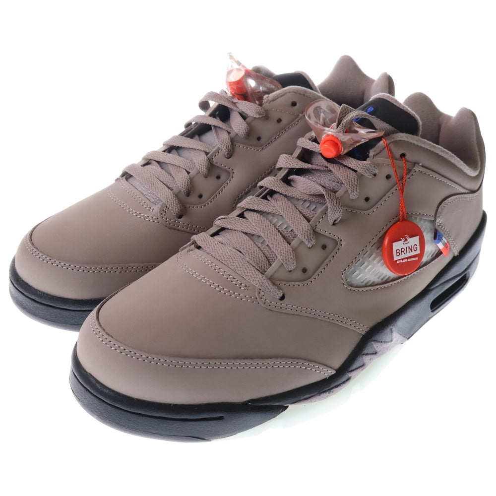 NIKE(ナイキ) ×PARIS SAINT-GERMAIN AIR JORDAN 5 RETRO LOW PSG パリサンジェルマン エアジョーダン5 レトロ ローカットスニーカー グレージュ US10/28cm DX6325-204