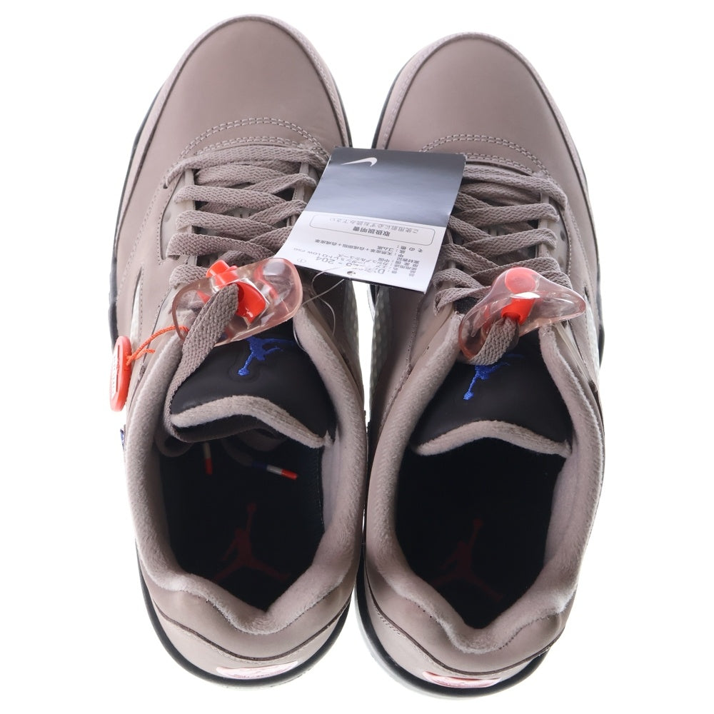 NIKE(ナイキ) ×PARIS SAINT-GERMAIN AIR JORDAN 5 RETRO LOW PSG パリサンジェルマン エアジョーダン5 レトロ ローカットスニーカー グレージュ US10/28cm DX6325-204