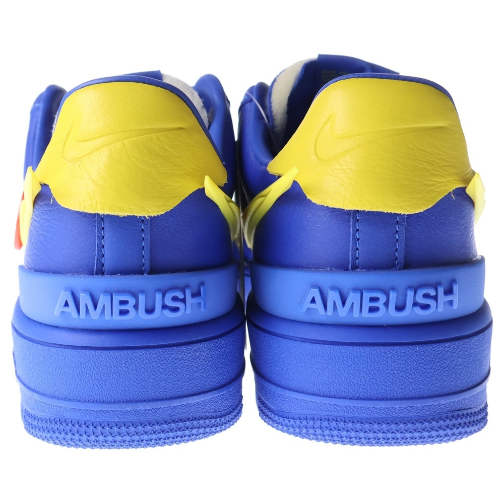 NIKE(ナイキ) ×AMBUSH AIR FORCE1 LOW アンブッシュ エアフォース1 ローカットスニーカー ブルー/イエロー US10/28.0cm DV3464-400