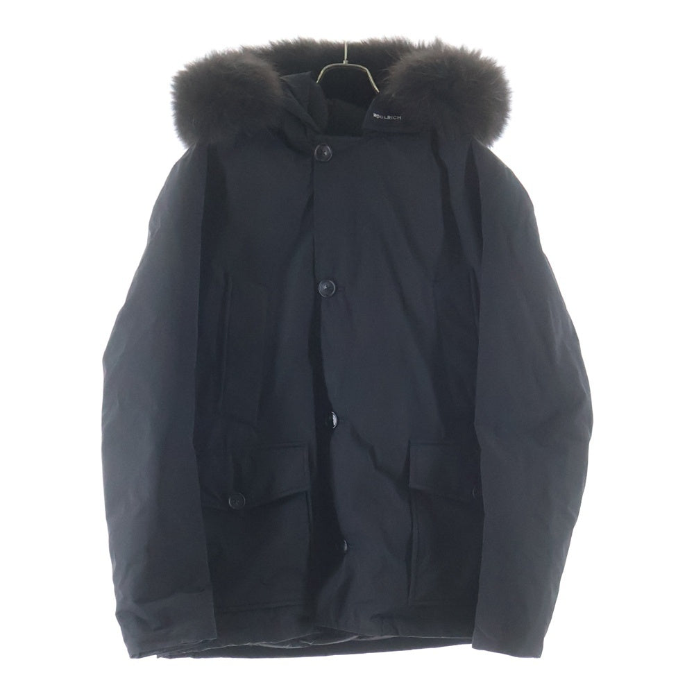 WOOLRICH(ウールリッチ) SHORT ARCTIC PARKA TT アークティックパーカ ファーフーデッド ダウンジャケット ブラック WOOU2003