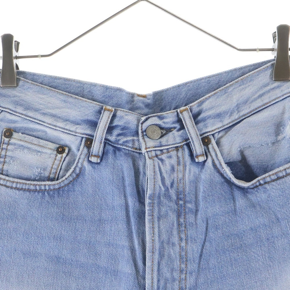 Acne Studios(アクネ ストゥディオズ) ルーズフィット デニムショーツ ハーフパンツ インディゴ FN-MN-SHOR000235