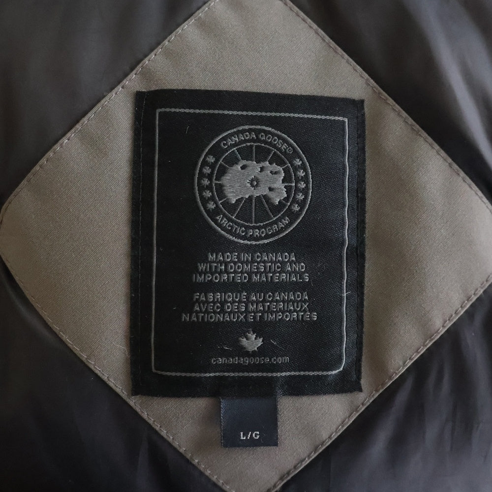 CANADA GOOSE(カナダグース) CHATEAU PARKA シャトーパーカ ファーフーデッド ダウンジャケット グレー 3426MB