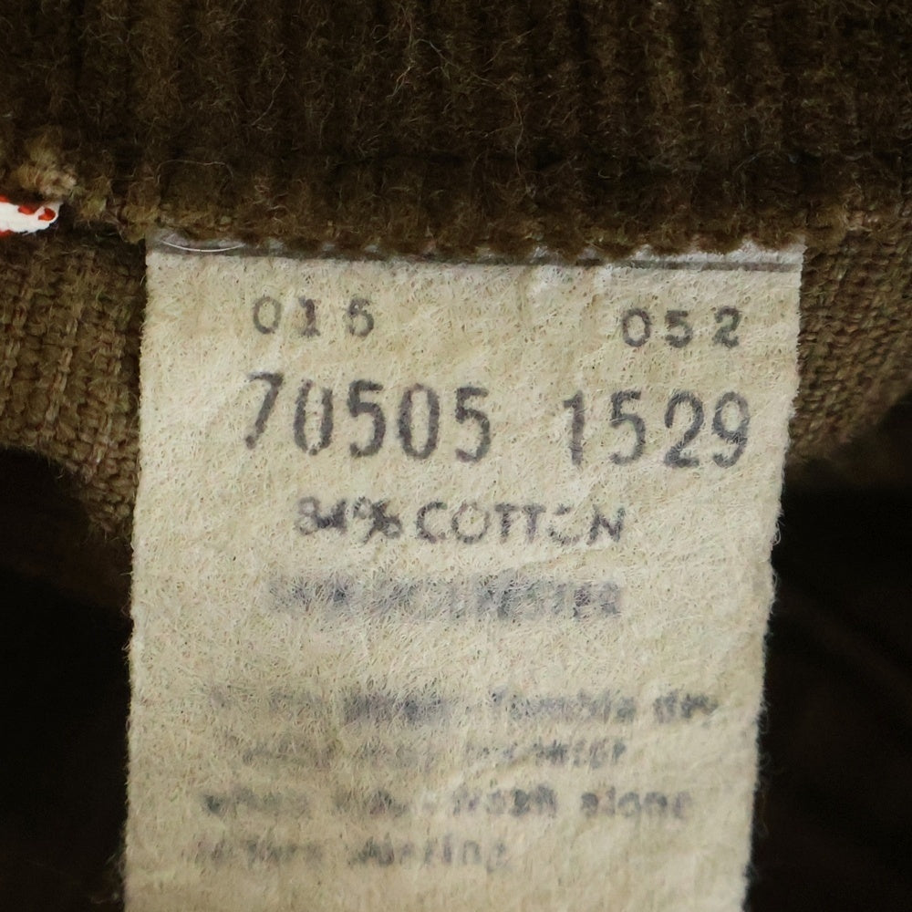 Levi's(リーバイス) 70S VINTAGE 70505-1529 ヴィンテージ ボタン裏52 コーデュロイ トラッカージャケット ブラウン