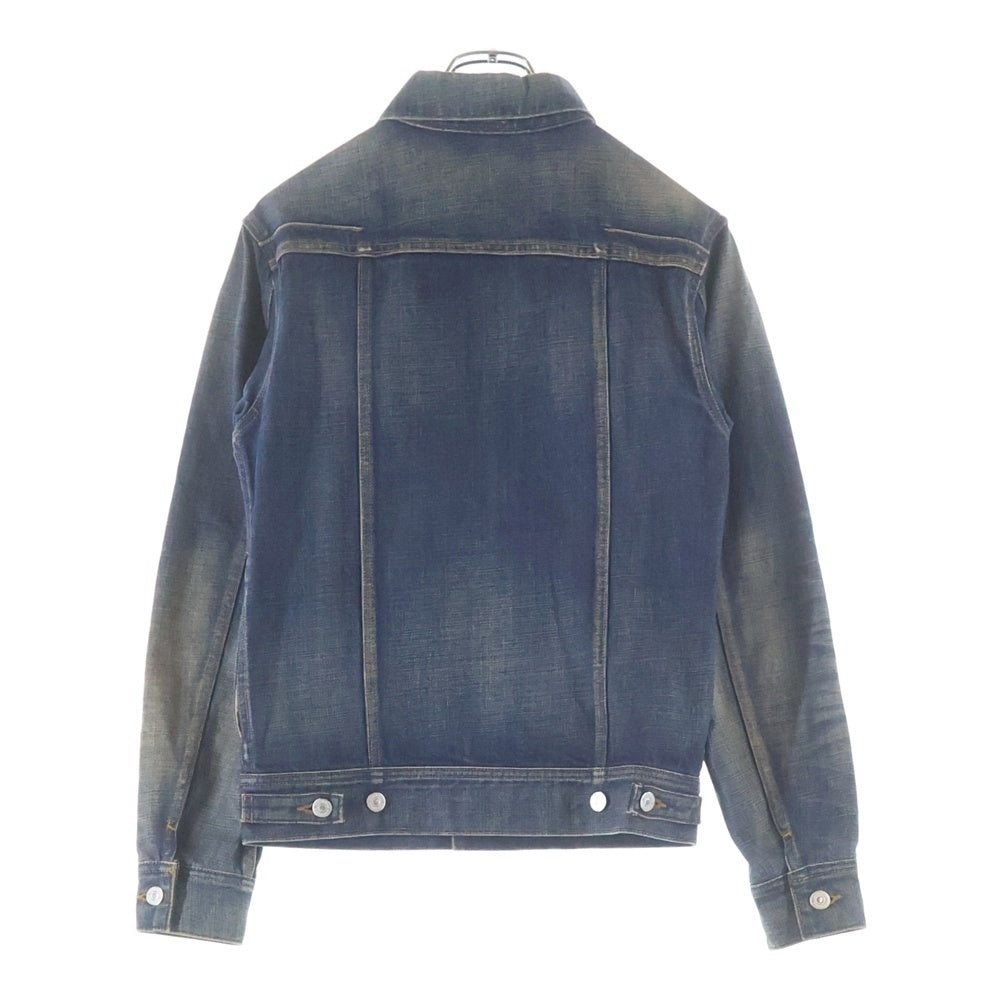 Dior HOMME(ディオールオム) USED加工 スリムフィット デニムトラッカージャケット Gジャン インディゴ 133C423TY012